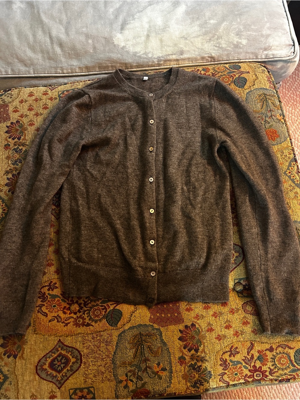 Muji wool cardigan